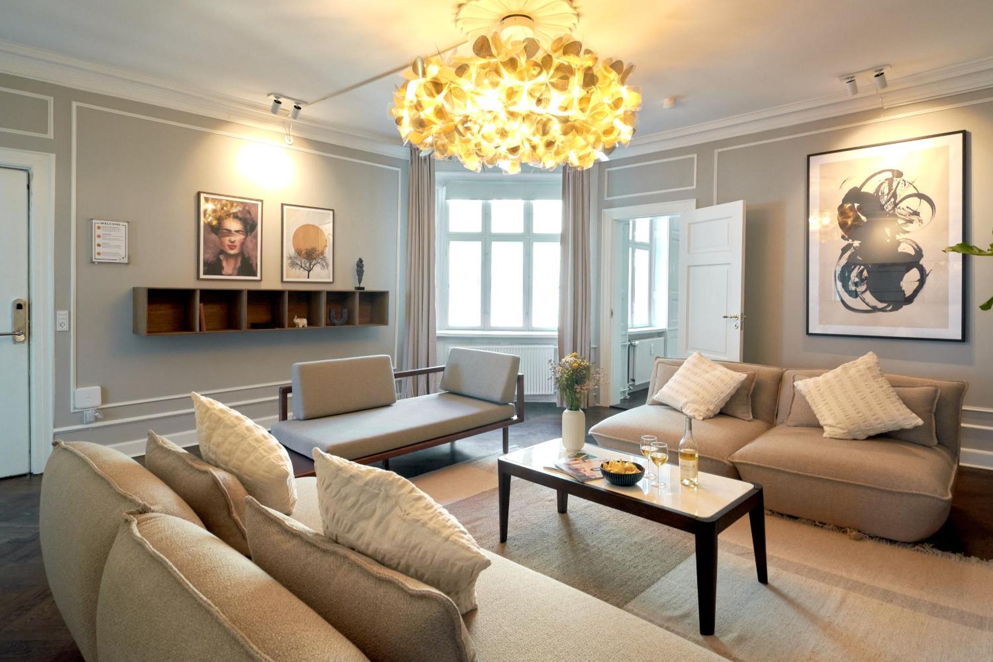 Large 4 Bedroom With Balcony & Bathtub In Cph City København Ngoại thất bức ảnh
